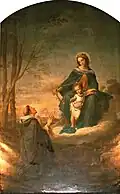 La purification de la Vierge. by Michel Serre inside the Église Saint-Cannat