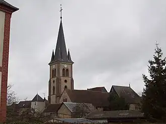 The church in Bourth