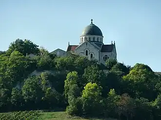 The church of Saint-Martin, in Castelnau-Montratier