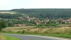 View from the north