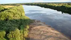 Unzha River, on road to Sharyu, Manturovsky District