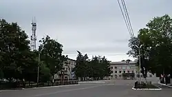 Administration building in Dalnerechensk