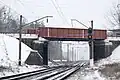 One of Fastiv's many railway intersections