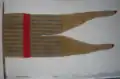 Photo of the Shapsug flag at the Adyghea National Museum.