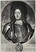 Engraving of F. Lefort (1698)