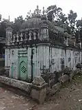 The mosque, from the north