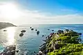 View from Similan Island to Andaman Sea