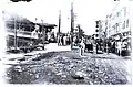 Ruins after burning of the city