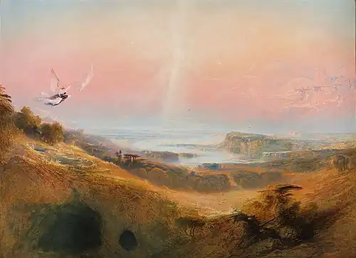 The Celestial City and the River of Bliss by John Martin.[93][94][102][103][104]