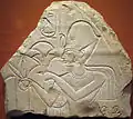 Horemheb making an offering; Egypt, Dynasty 18, Reign of Horemheb\