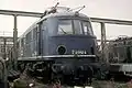 119 002 at the scrapyard in Munich, 1984