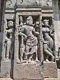 Outer wall reliefs