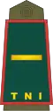 Letnan dua (Indonesian Army)[29]