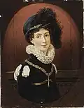 A young Princess Augusta.