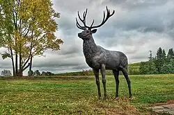 Deer, bronze, 2016