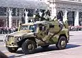 STS "Tigr" during 2008 Moscow May Day Parade Rehearsal