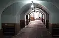 One of the hallways in the mosque