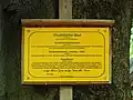 New signpost on the Kesselberg (May 2012)