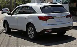 Rear view (US, pre-facelift)