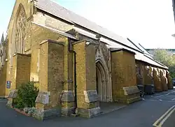 Abutted tower from the south-west