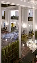Inside the Niavaran Mansion.