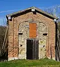 The Saint-Georges shaft windlass building.