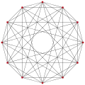 2{3}2{4}4, or , with 12 vertices, 48 edges, and 64 faces