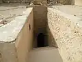 The entrance to TT3, the tomb of Pashedu