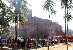 Goan Catholics celebrating the feast of Saint Francis Xavier