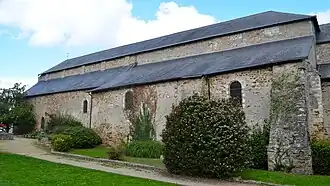 Right side facade.