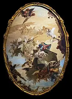 Transportation of the Holy House of Loreto, now in the Gallerie dell'Accademia