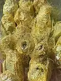 Silk cocoons