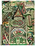 Die Skt-Wandanna-Kathedrale in Band-Wand, 1910.