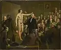 Andreas Bonn&nbsp;[nl] lectures the Drawing Academy of the Felix Meritis Society, 1792, Amsterdam Museum