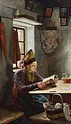 In der Stube 1889