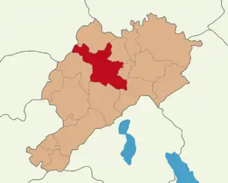 Afyonkarahisar district within Afyonkarahisar Province