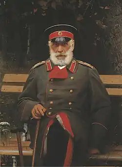 Portrait of Alexander Stroganov by Ivan Kramskoy (1882)