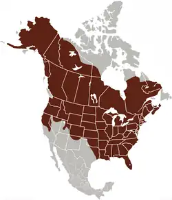 Map of range