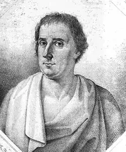 Portrait by Tiziano Marcheselli, c. 1790