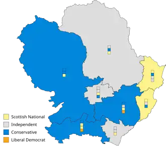 2017 results map