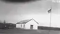 An early photograph of Arivaca Schoolhouse.