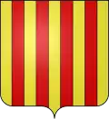 Arms of the House of Scheiffart von Merode: Or four pallets gules.