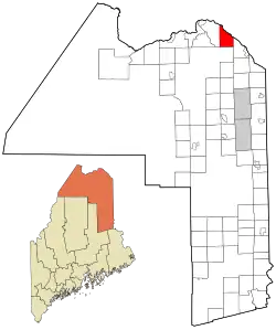 Location of Grand Isle, Maine
