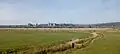 Arundel Castle from the Arun Valley line.