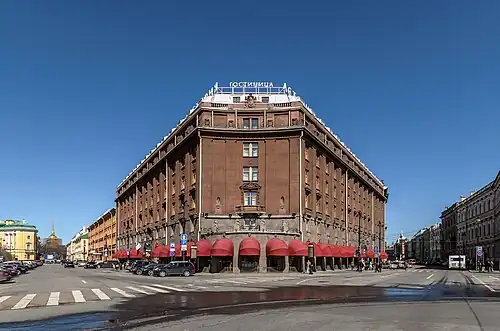 Image 52Hotel Astoria (Saint Petersburg) (from Portal:Architecture/Travel images)