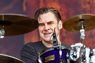 Erlandsson with At the Gates in 2022