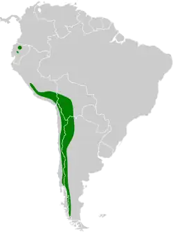 Map of range