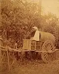 Auguste Pavie doing surveying work in Cambodia in 1879