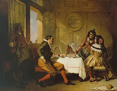The Devil Upon Two Sticks by Augustus Egg