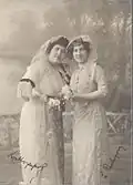 Christina Morfova and Ludmila Prokopová